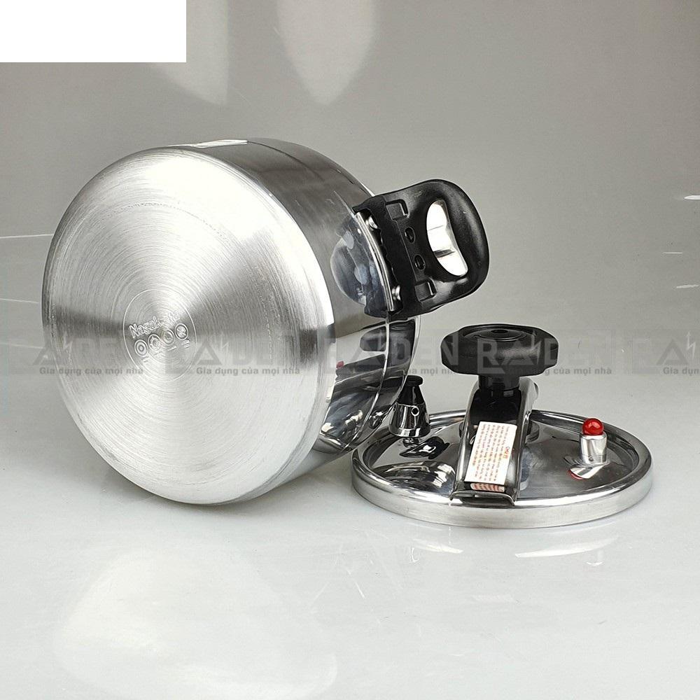 Nồi áp suất hợp kim nhôm cao cấp Nagakawa NAG1441  - Dùng trên bếp gas, hồng ngoại - Hàng chính hãng