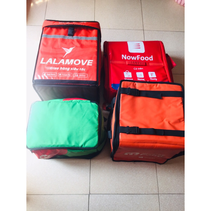 Túi giao hàng ShopeeFood, NowFood, Lalamove