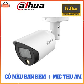 Camera hdcvi 5mp full color dahua dh-hac-hfw1509tp-a-led