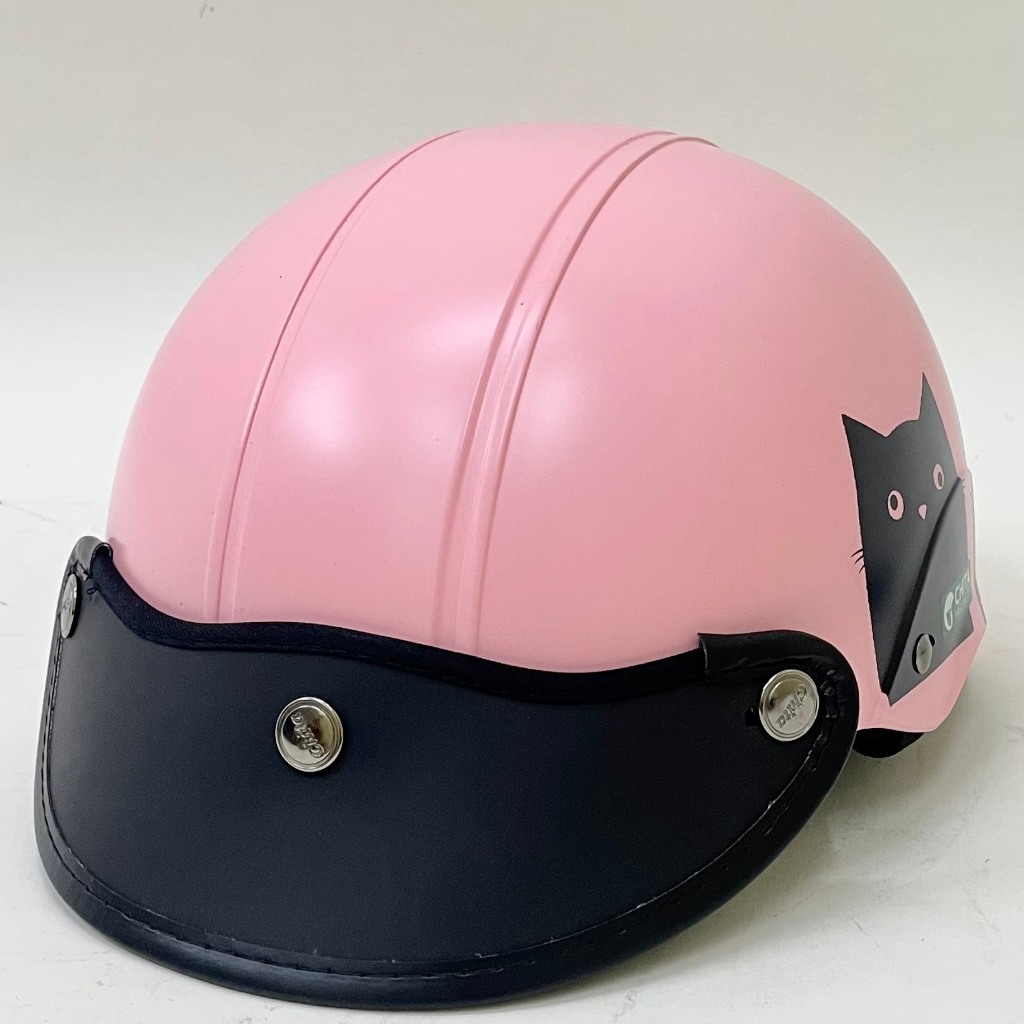 Mũ Bảo Hiểm 1/2 Đầu CHITA HELMETS CT31 Nhiều Màu Tem nhiều mèo