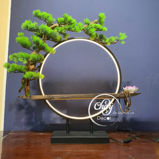 Đèn led hào quang dùng để trang trí tiểu cảnh, lũa, tượng, bon sai có quà tặng 🎁 - chay decor