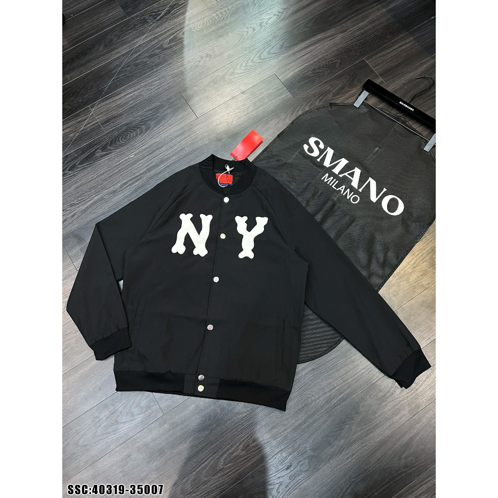 Áo Bomber unisex AN-26 chất gấm dệt tàu hai lớp thể thao phong cách HÀN QUỐC
