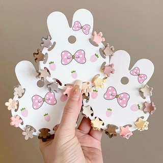 Sét 10 Kẹp Tóc Mini Dễ Thương Cho Bé Gái