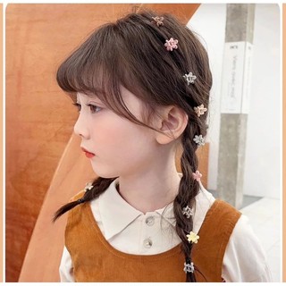 Sét 10 Kẹp Tóc Mini Dễ Thương Cho Bé Gái