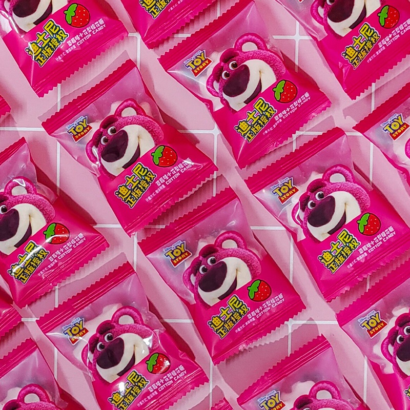 Kẹo Mashmallow 2 Vị Dâu/ Cam Losto