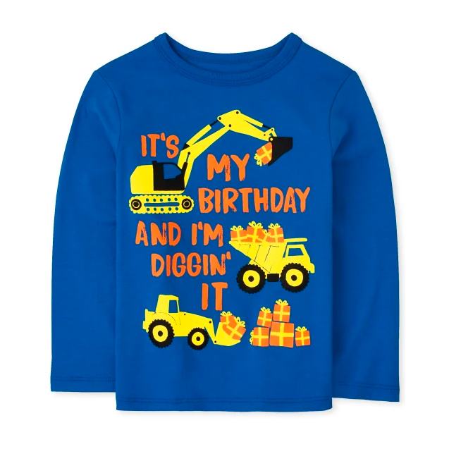 Áo dài tay bé trai Place VNXK dư xịn 6M-5Y