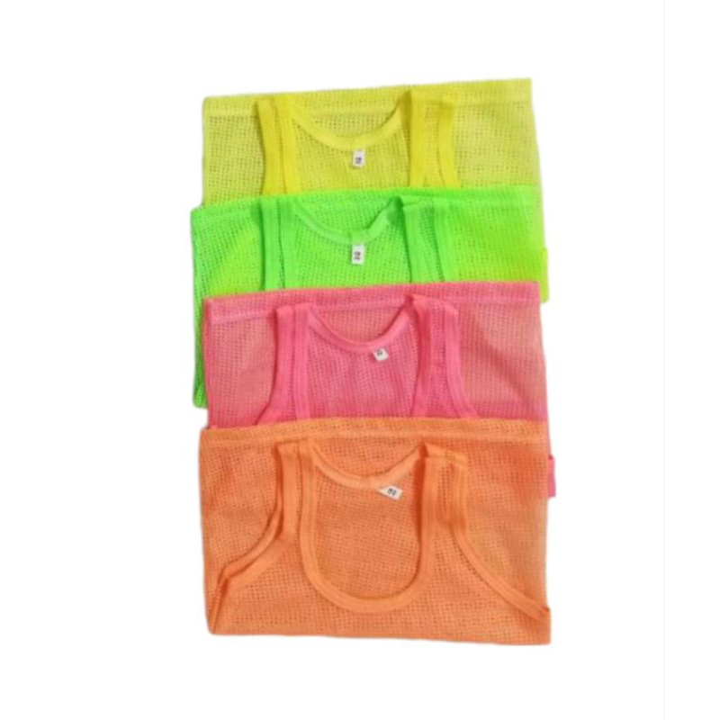 Áo ba lỗ bé trai bé gái set 10 cái áo lưới ba lỗ cho bé