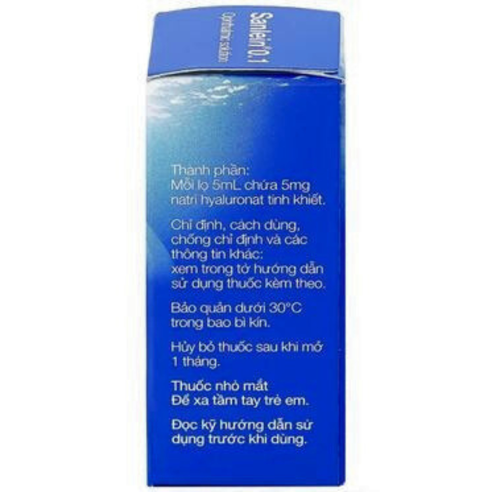 Dung dịch Salein 0.1% nước mắt nhân tạo chống khô mắt mỏi mắt