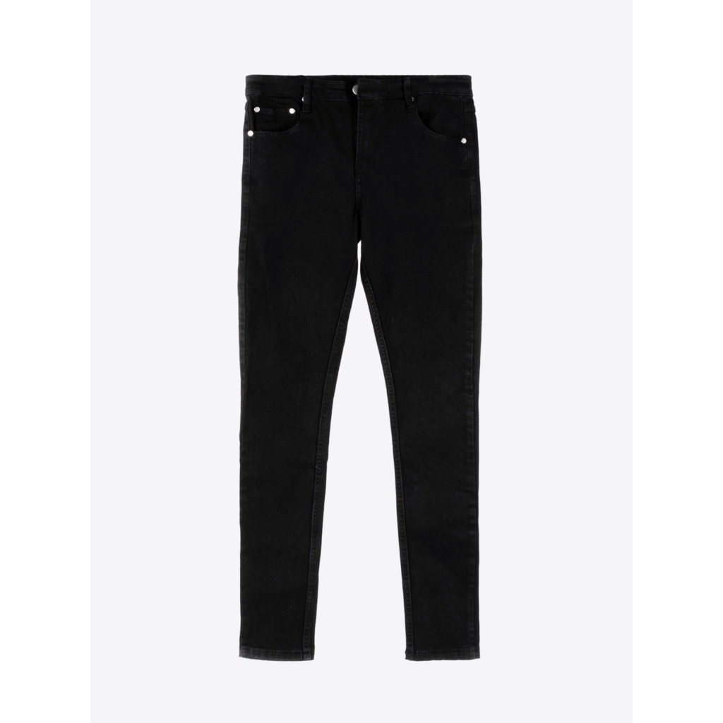 Quần Jeans Nam TARMOR Dáng Ôm Màu Đen Skinny Jeans In Black Denim
