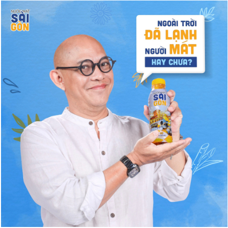 Nước mát Sài Gòn vị truyền thống thương hiệu COLOR MAN 350ml