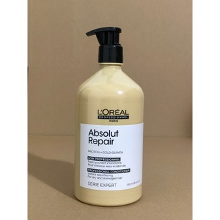 Dầu gội xả - hấp dầu - tinh chất phục hồi tóc chuyên sâu l'oreal absolut repair 750ml