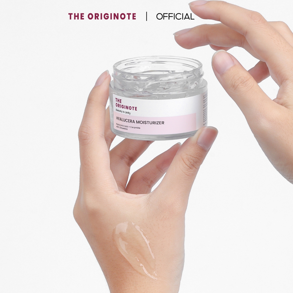 Combo 2 Gel Dưỡng Ẩm The Originote hỗ trợ phục hồi với Hyaluronic Acid và Ceramide Chlorelina