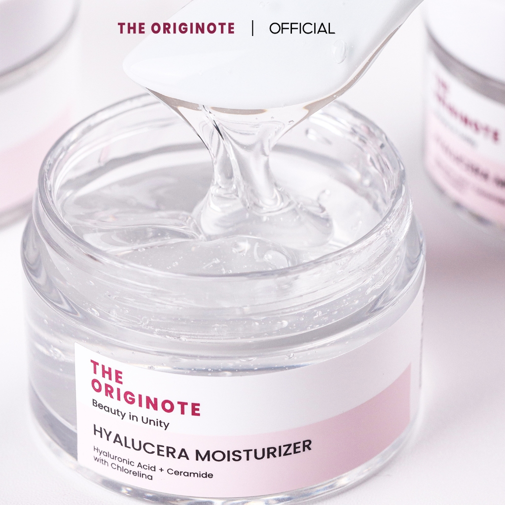 Combo 2 Gel Dưỡng Ẩm The Originote hỗ trợ phục hồi với Hyaluronic Acid và Ceramide Chlorelina