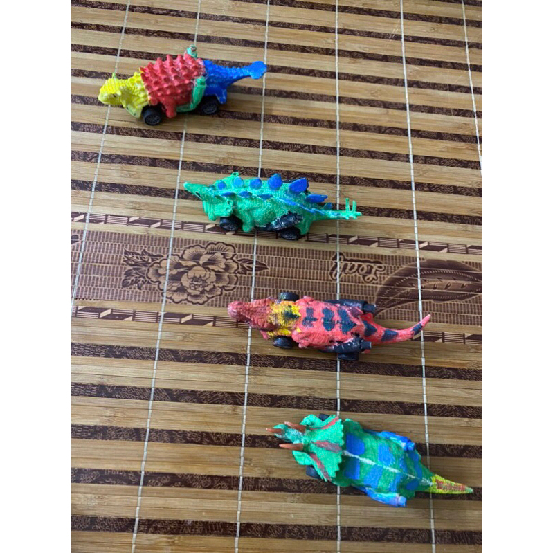 Bộ đồ chơi tô tượng khủng Long bánh đà sáng tạo hkm Susu Hero