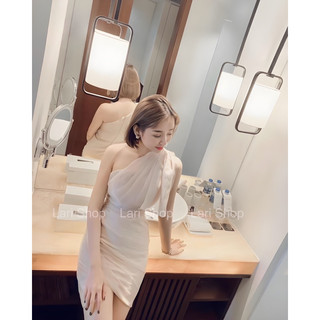 Đầm dự tiệc lệch vai quyến rũ đi tiệc đi chơi - Lari shop