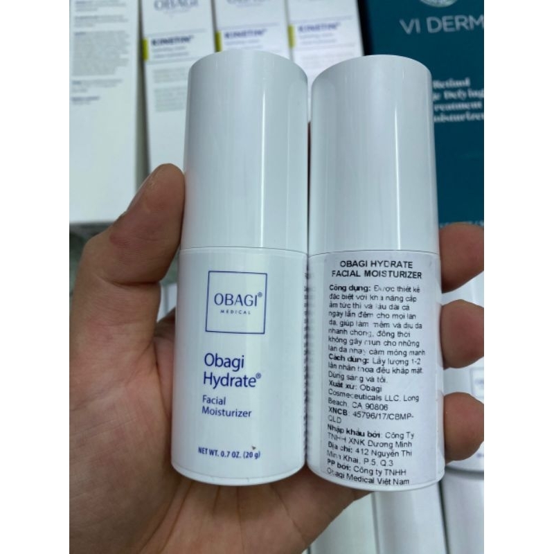 Kem dưỡng ẩm Hydrate Facial Moisturizer 48g-20g - Cấp ẩm chuyên sâu, không nhờn rít