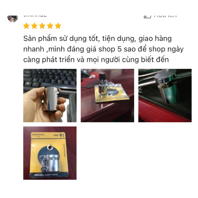 Khoá phanh đĩa xe máy mini chống trộm an toàn thông minh - Hue203store