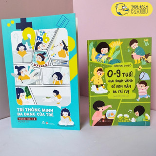 Sách Combo Giúp con phát triển trí thông minh đa dạng