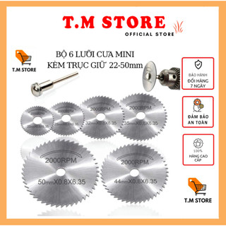 Set 7 lưỡi cắt cho máy khoan, dùng để cắt gỗ, inox, thủy tinh dễ dàng, hỗ trợ máy khoan thành máy cắt tiện lợi