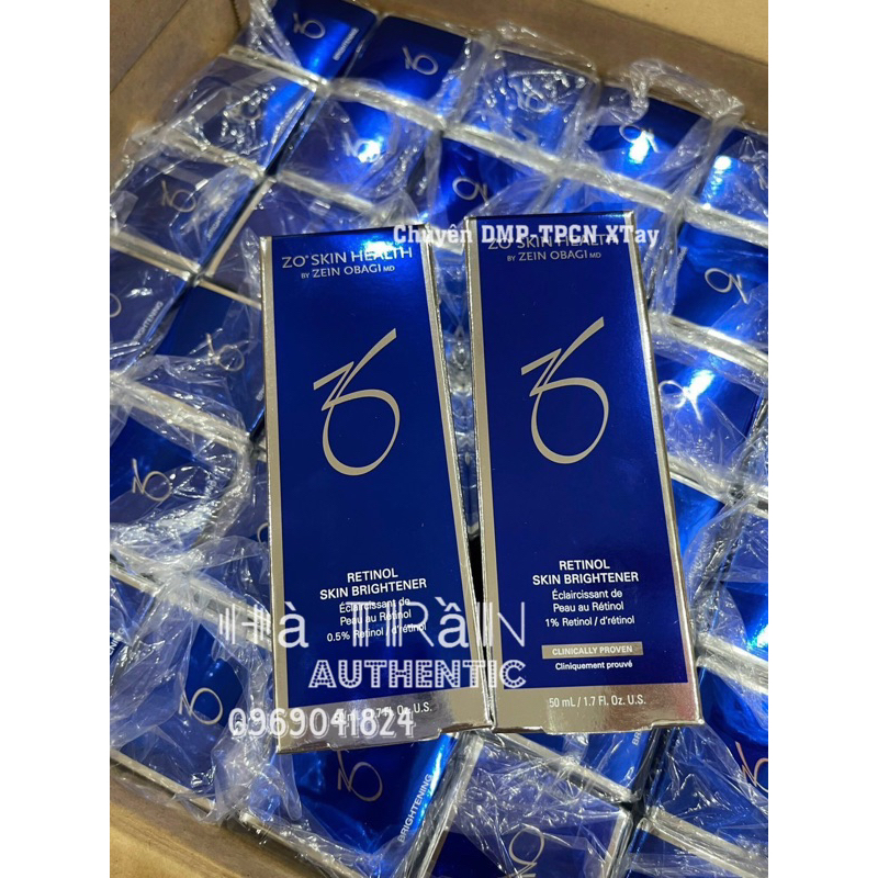 Kem dưỡng sáng da  Z0 retinoil 0.5%, 1% 50ml
