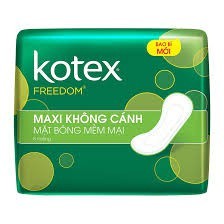 8 Gói Băng Vệ Sinh Kotex Freedom ko cánh
