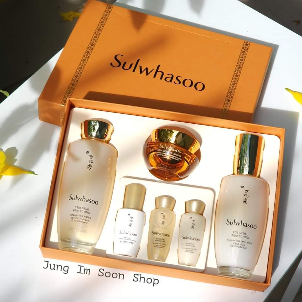 Sét Dưỡng Chống Lão Hoá Nâng Cơ SULWHASOO ESSENTIAL PERFECTING SKINCARE SET