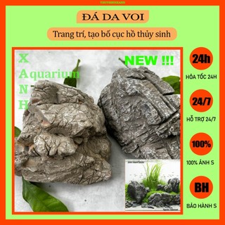 Đá da voi trang trí thủy sinh 1kg