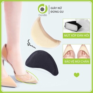 Cặp miếng lót mũi giày bằng mút đệm êm ngón chân, giảm size cho giày - Doni86 - DOPK38