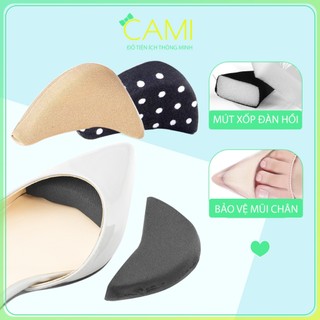 2 miếng lót mũi giày bằng mút đệm êm ngón chân, giảm rộng cho giày - CMPK38 - Cami