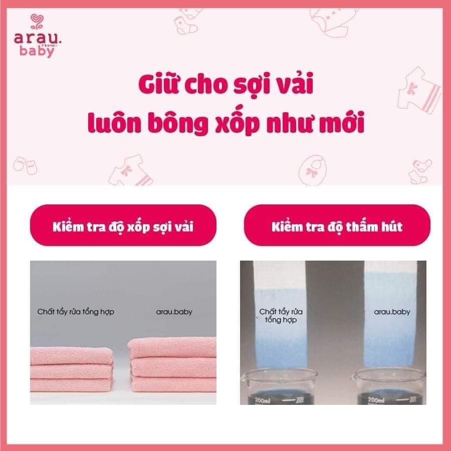Nước giặt Arau Baby dạng chai 800ml