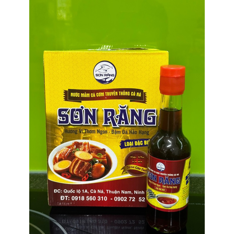 Nước mắm nhĩ Cà Ná Sơn Răng (chai 250ml)