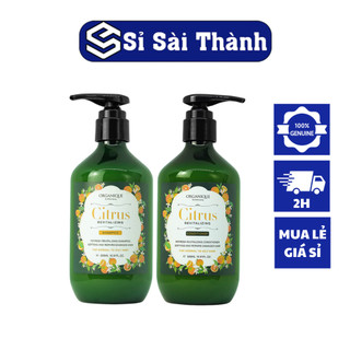 Dầu Gội, Dầu Xả Phục Hồi Hương Cam Chanh Organique Citrus Revitalizing Shampoo/Conditioner 500ml