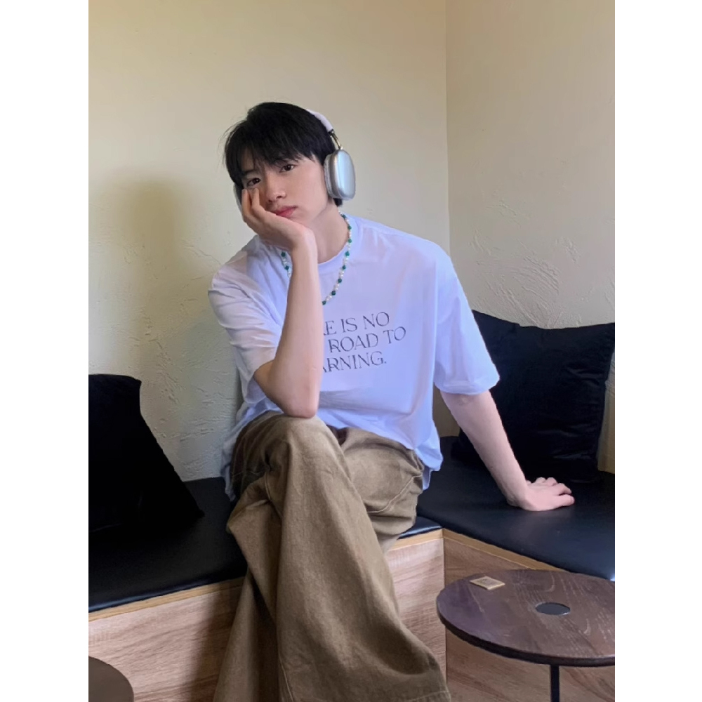 Áo thun stee cổ tròn tay lỡ unisex ROYAL LUX TSP |TAYSONE|