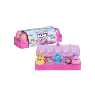Hộp trứng Hatchimals phiên bản water hatch mới nhất, chủ đề khu vui chơi gia đình Hatchimals, trứng uống nước tự nở