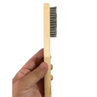 Bàn Chải Sắt Đánh Gỉ Tay Cầm Dài