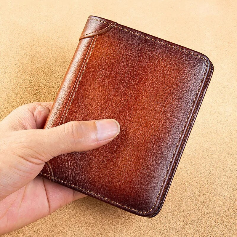 Ví nam zen11 bóp nam da bò nappa cao cấp, ví da nam dáng đứng thiết kế nhiều ngăn, bảo hành 06 tháng - Zen leather