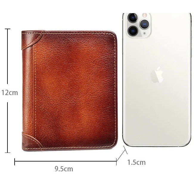 Ví nam zen11 bóp nam da bò nappa cao cấp, ví da nam dáng đứng thiết kế nhiều ngăn, bảo hành 06 tháng - Zen leather