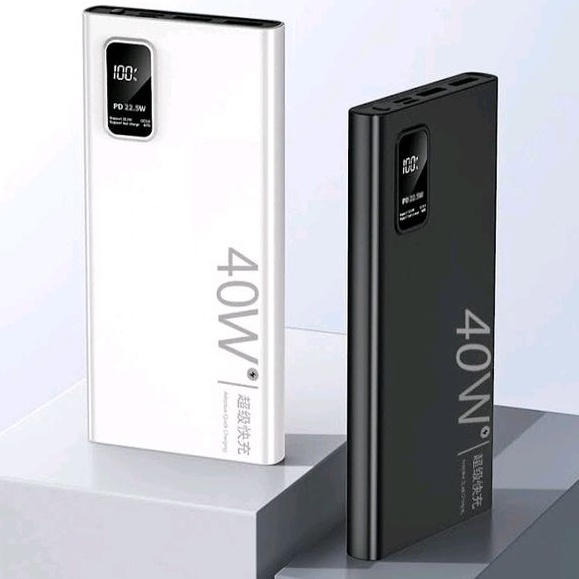 Pin sạc dự phòng 20000mah sạc nhanh 40W màn hình LED Nhiều giao diện