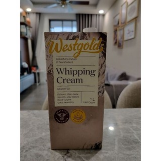 Kem sữa whipping cream New Zealand hiệu Westgold 35,5%