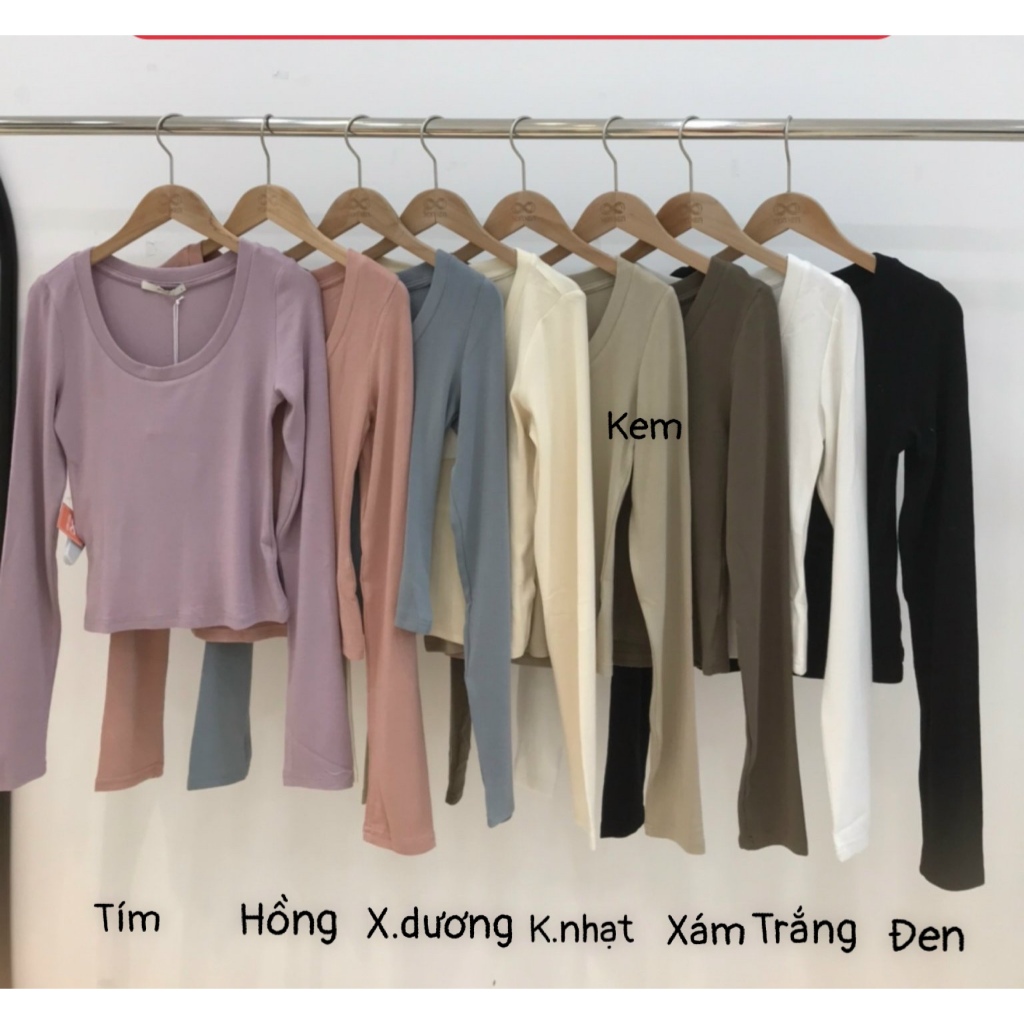 Áo Thun Molorda Trơn Cổ Rộng Mã 602542