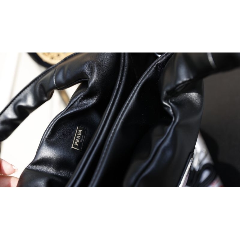 Túi xách nữ Prada SHOPPING sz28cm chất da lì mềm sụn lót kèm  tag cực chảnh hộp hãng
