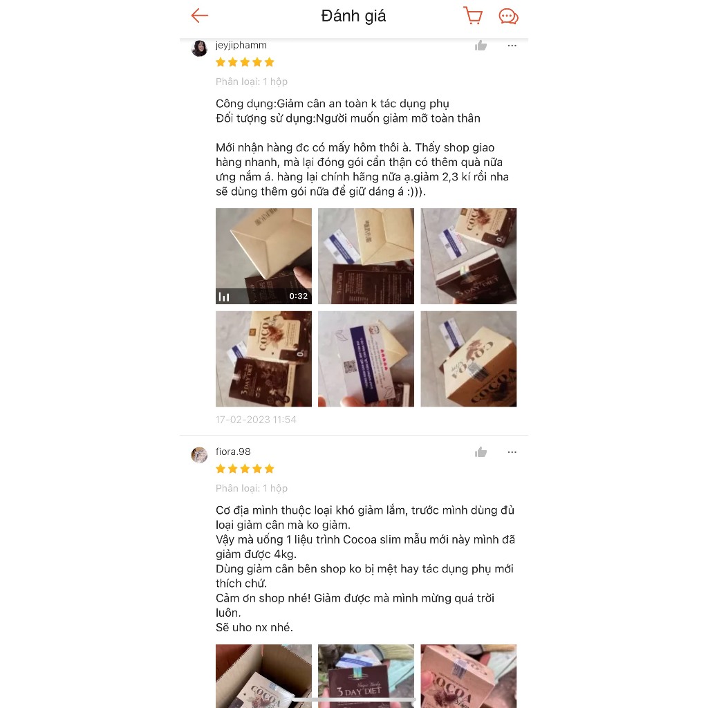 GIẢM CÂN COCOA SLIM ❤️ ❤️ MẪU MỚI 2022 DẠNG VIÊN