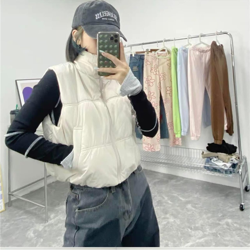 Áo phao gile nữ HM auth