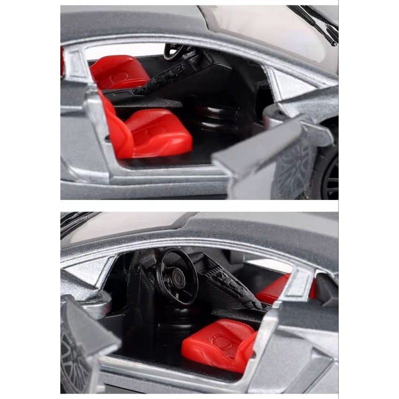 Xe đồ chơi oto sắt mở cửa,chạy trớn kiểu dáng lamboghini cho bé,Kingtoys_STORE2017