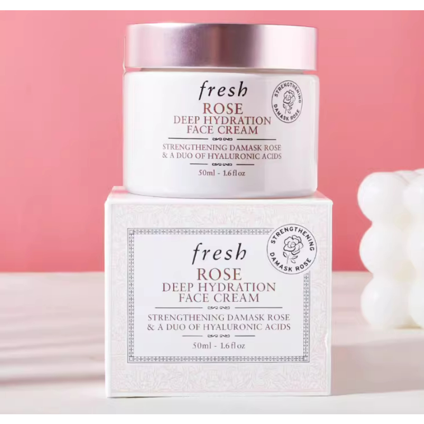 Kem dưỡng ẩm Fresh Rose Deep Hydration Face Cream 50ml mẫu mới