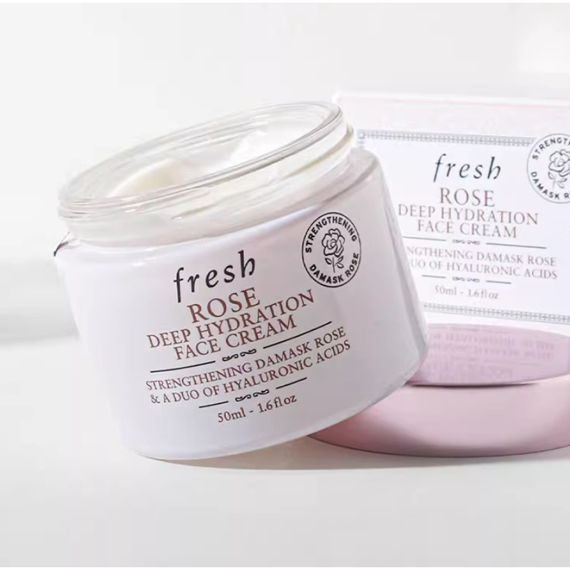 Kem dưỡng ẩm Fresh Rose Deep Hydration Face Cream 50ml mẫu mới