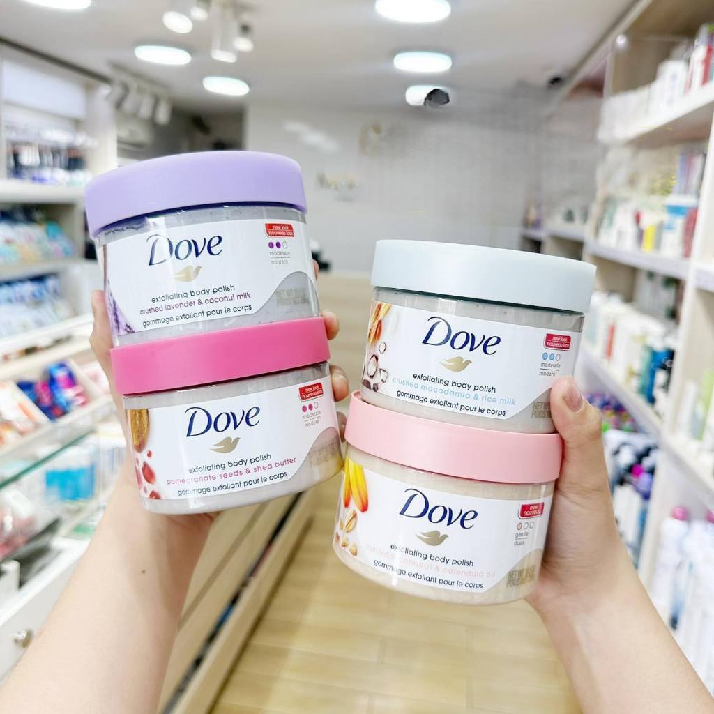 TẨY TẾ BÀO CHẾT DOVE 298G  - HỦ