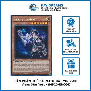 Thẻ bài yugioh: visas starfrost - mp23-en064 - prismatic secret rare 1st edition