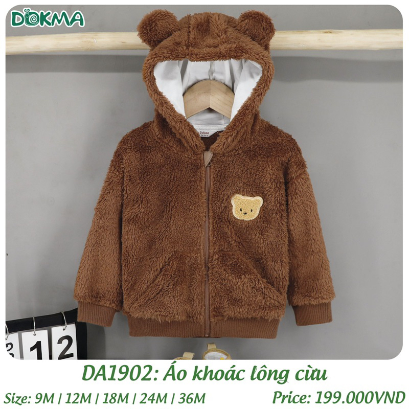 Áo khoác lông cừu dokma DA1902