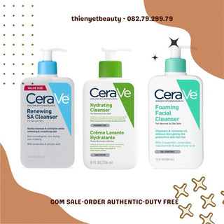 Cera- Sữa rửa mặt dành cho da dầu,da khô,da nhạy cảm
